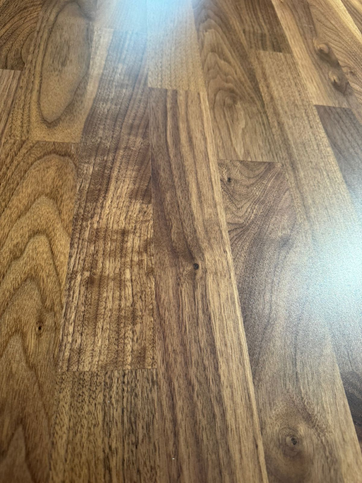 Паркетная доска Parquet Prime Американский орех 3-х полосный 2400х195х14 мм лак, без фаски